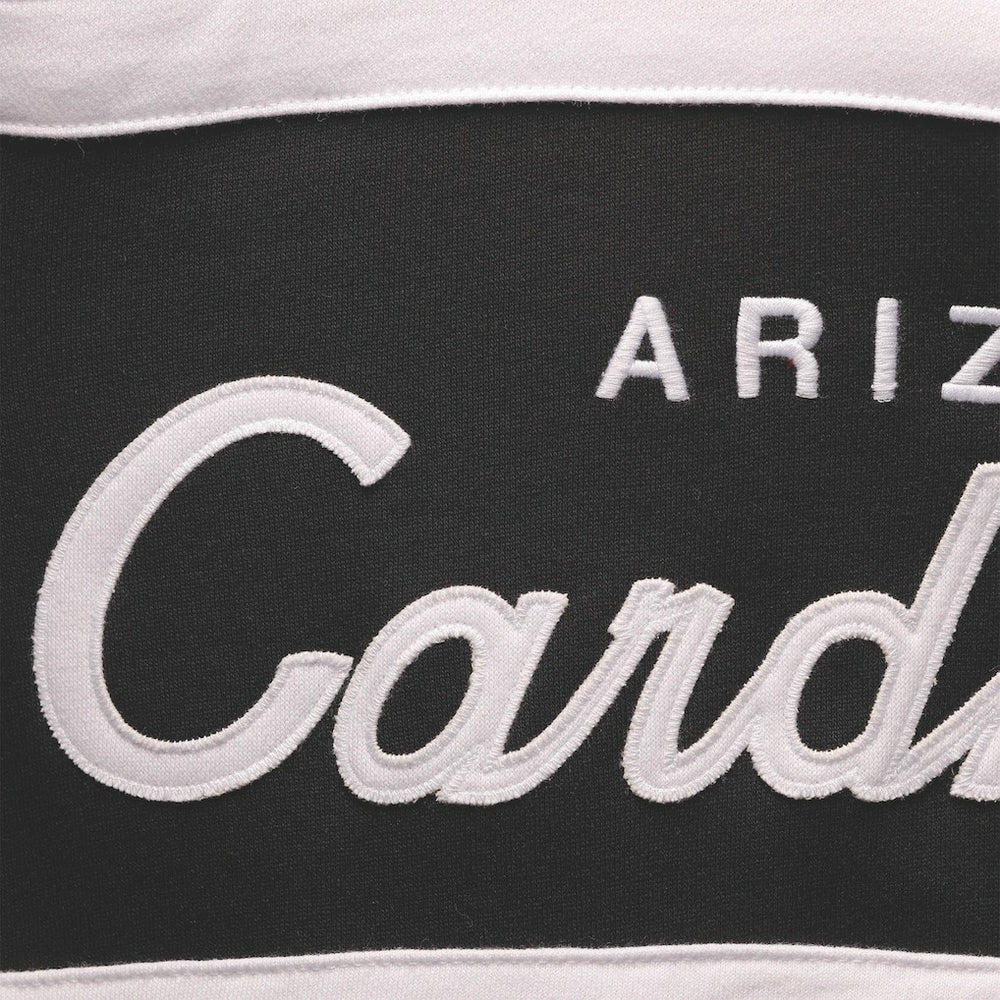 Arizona Cardinals Head Coach Pullover Hoodie Cardinal/Black | Mitchell & Ness