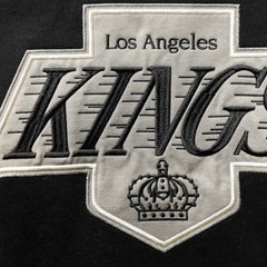 Luc Robitaille Los Angeles Kings '47 Retired Player Name & Number Lacer Pullover Hoodie - Black - NHL