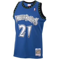 Kevin Garnett Minnesota Timberwolves 2003/04 Hardwood Classics Swingman Jersey Blue - NBA