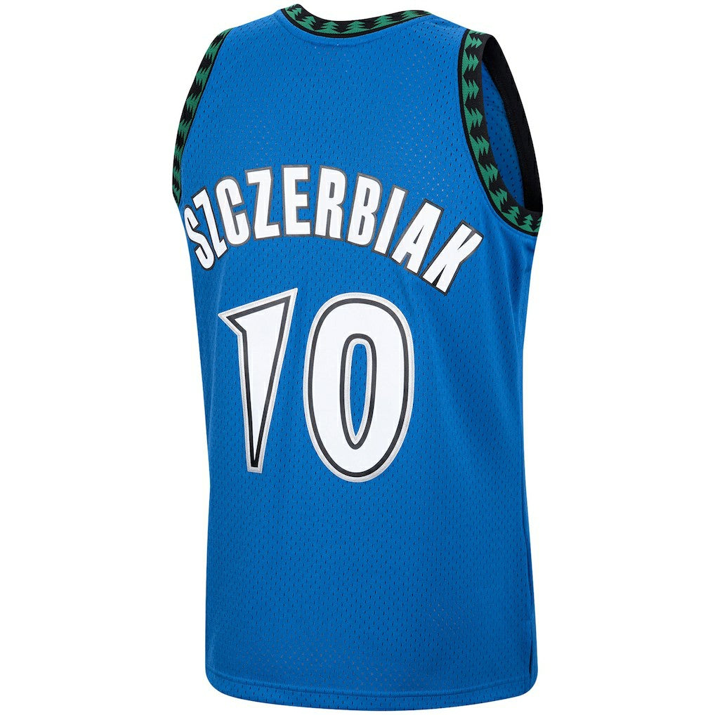 Wally Szczerbiak Minnesota Timberwolves 2003/04 Hardwood Classics Swingman Jersey Blue - NBA