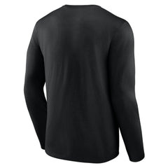 Men's Black Baltimore Orioles Team Heart & Soul Long Sleeve T-Shirt T-shirts - MLB