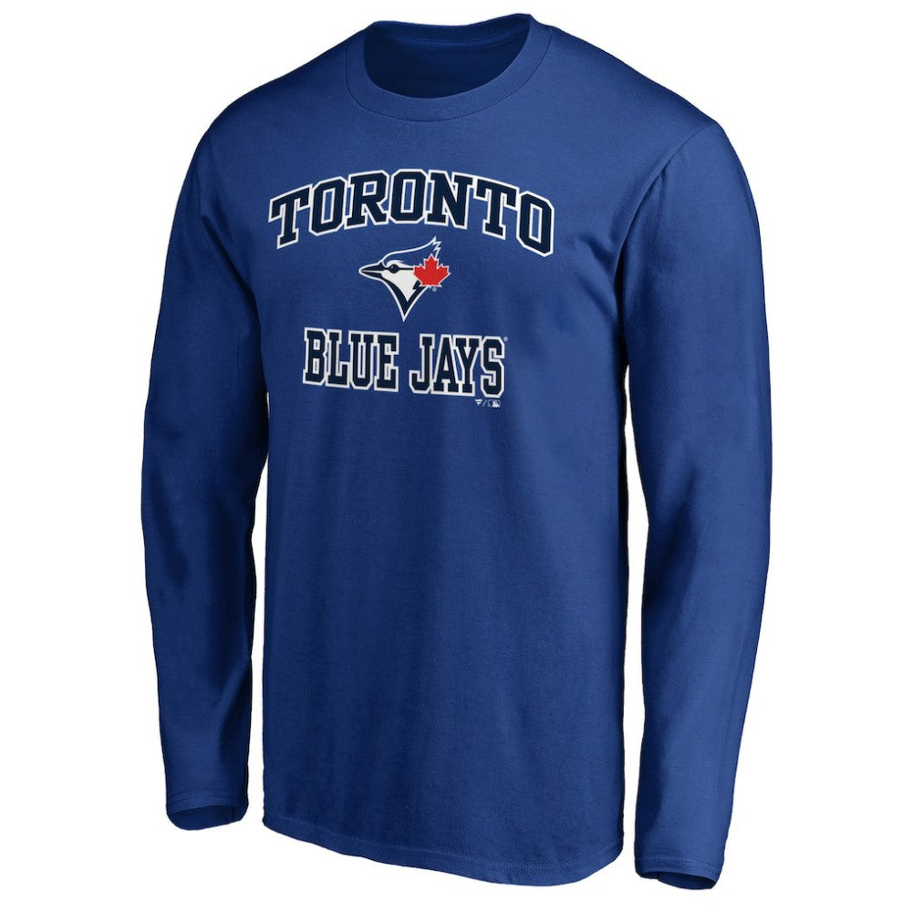 Men's Royal Toronto Blue Jays Team Heart & Soul Long Sleeve T-Shirt T-shirts - MLB