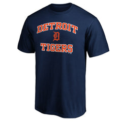 Detroit Tigers Fanatics MTO Label Heart & Soul T-Shirt - MLB