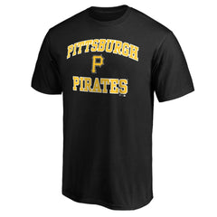Pittsburgh Pirates Fanatics MTO Label Heart & Soul T-Shirt - MLB