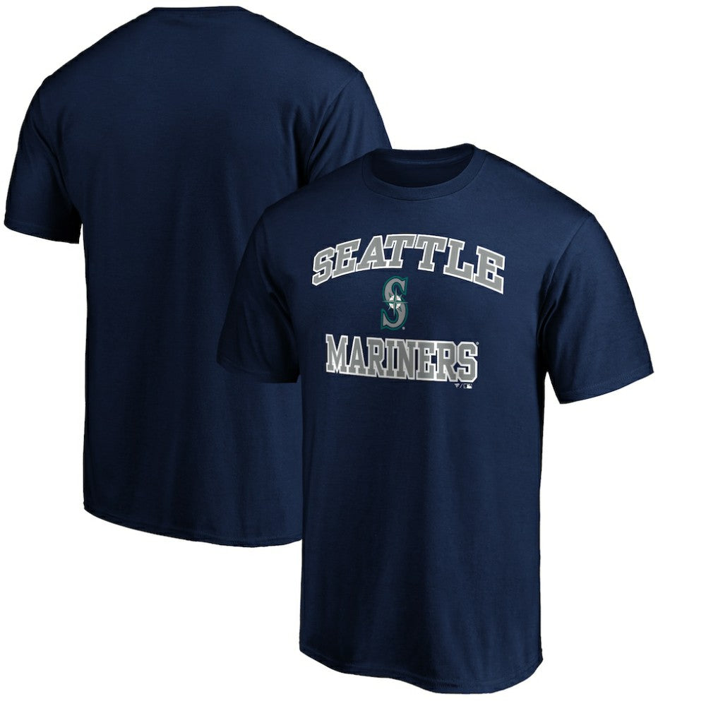 Seattle Mariners Fanatics MTO Label Heart & Soul T-Shirt - MLB