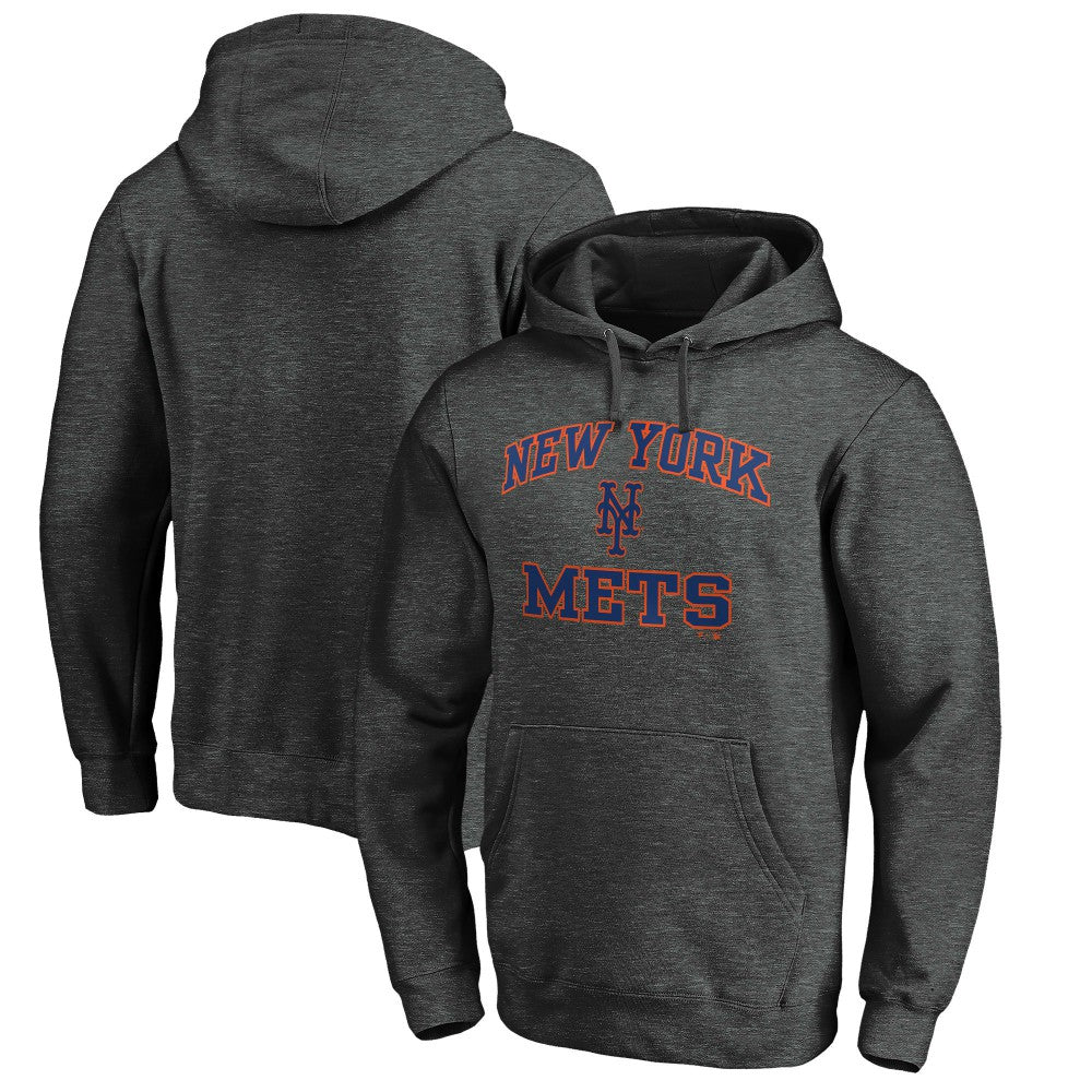 New York Mets Fanatics MTO Label Heart & Soul Pullover Hoodie - MLB