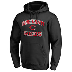 Cincinnati Reds Heart & Soul Pullover Hoodie - MLB