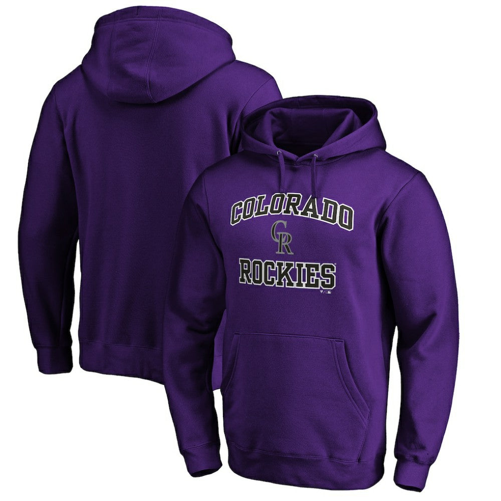 Colorado Rockies Heart & Soul Pullover Hoodie - MLB
