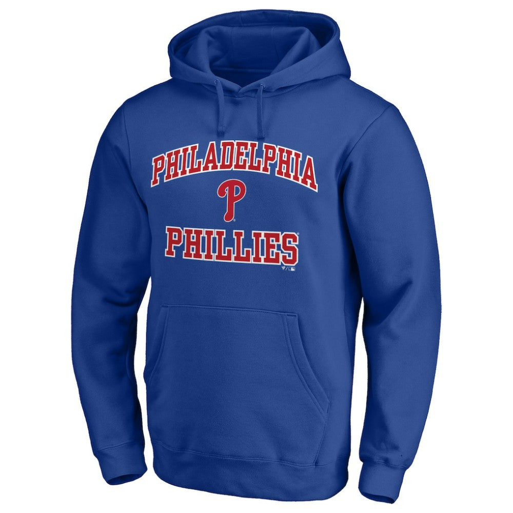 Philadelphia Phillies Fanatics MTO Label Heart & Soul Pullover Hoodie - MLB