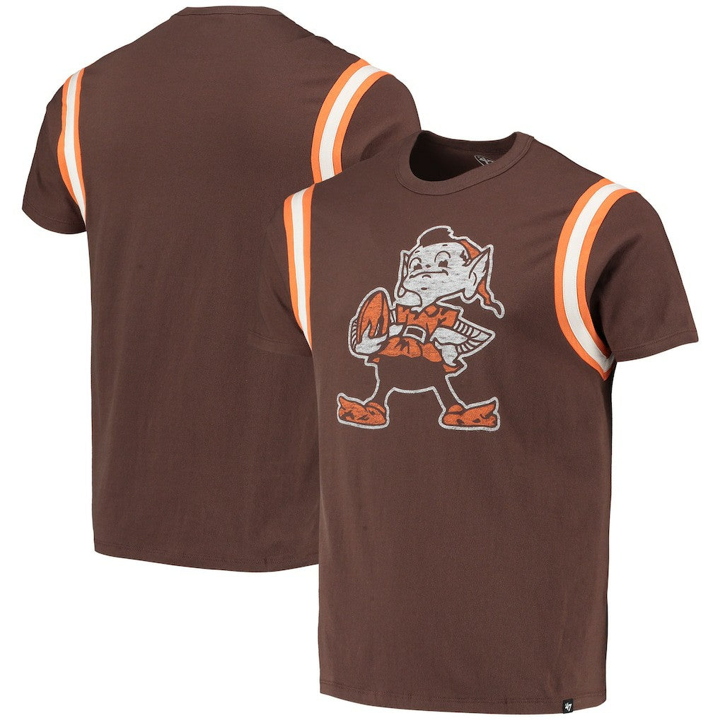 Cleveland Browns '47 Premier Point T-Shirt Brown | 47 brand