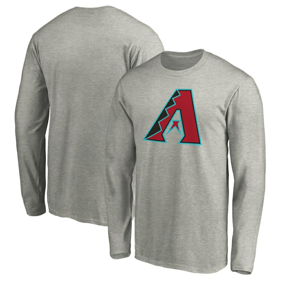Arizona Diamondbacks Official Team Logo Long Sleeve T-Shirt - MLB