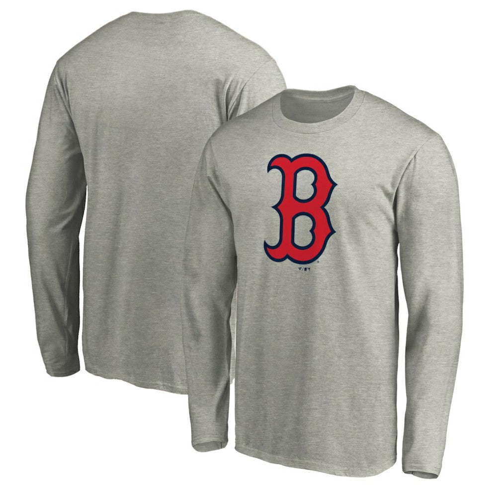 Boston Red Sox Official Team Logo Long Sleeve T-Shirt - MLB