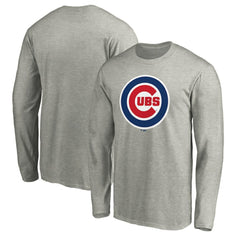 Chicago Cubs Official Team Logo Long Sleeve T-Shirt - MLB