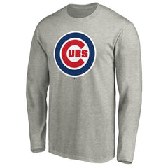 Chicago Cubs Official Team Logo Long Sleeve T-Shirt - MLB