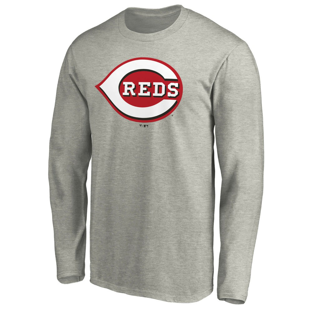 Cincinnati Reds Official Team Logo Long Sleeve T-Shirt - MLB