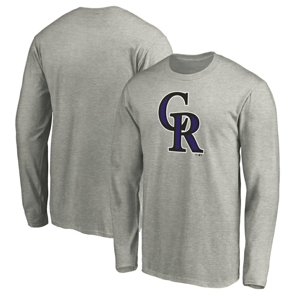 Colorado Rockies Official Team Logo Long Sleeve T-Shirt - MLB