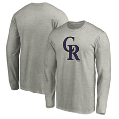Colorado Rockies Official Team Logo Long Sleeve T-Shirt - MLB