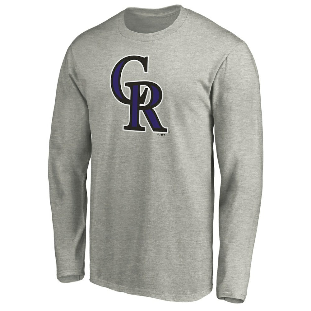Colorado Rockies Official Team Logo Long Sleeve T-Shirt - MLB