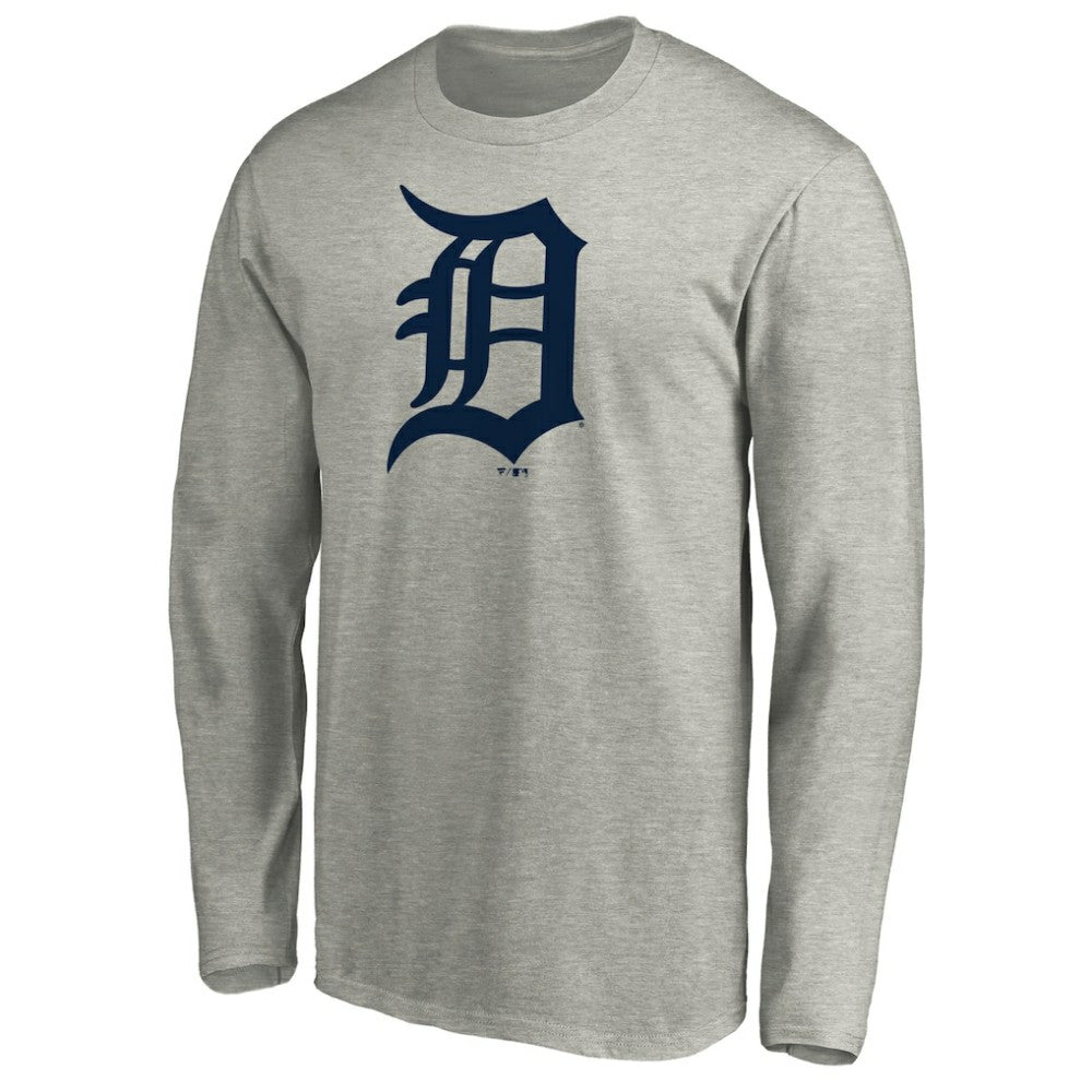 Detroit Tigers Official Team Logo Long Sleeve T-Shirt - MLB