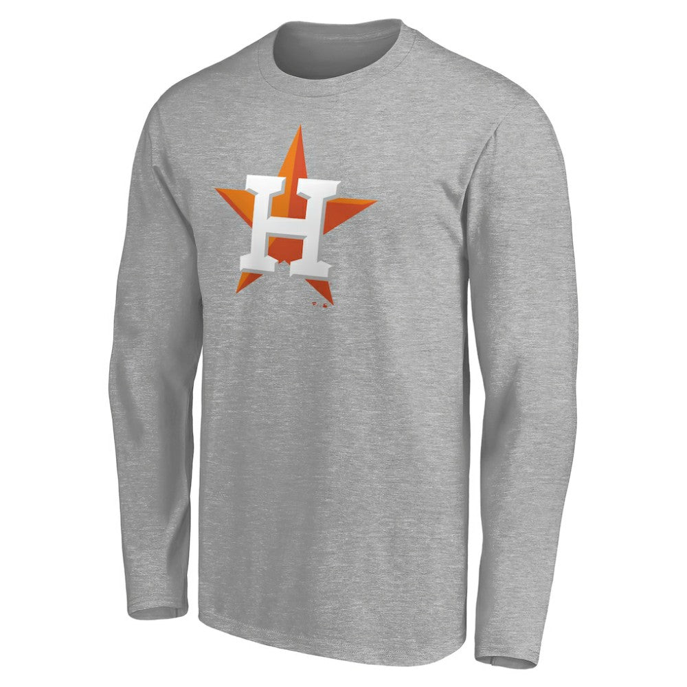 Houston Astros Official Team Logo Long Sleeve T-Shirt - MLB