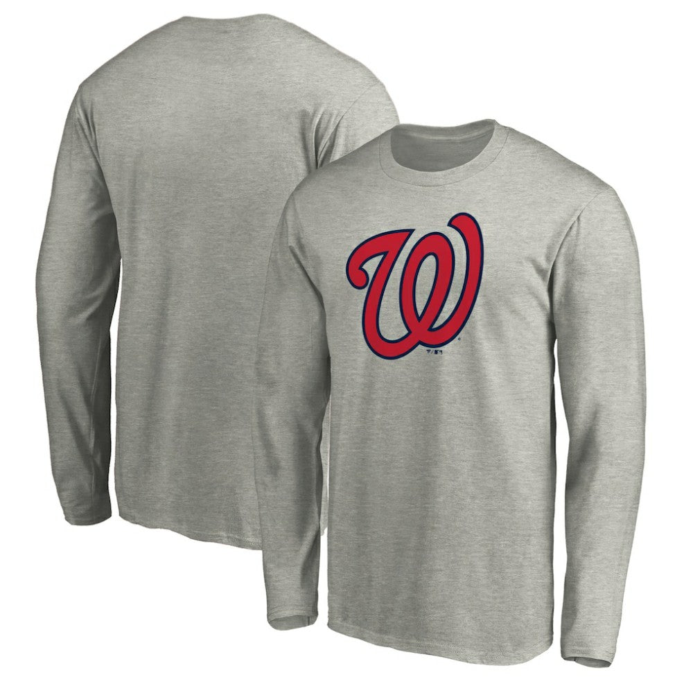 Washington Nationals Official Team Logo Long Sleeve T-Shirt - MLB
