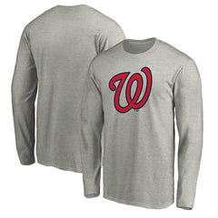Washington Nationals Official Team Logo Long Sleeve T-Shirt - MLB