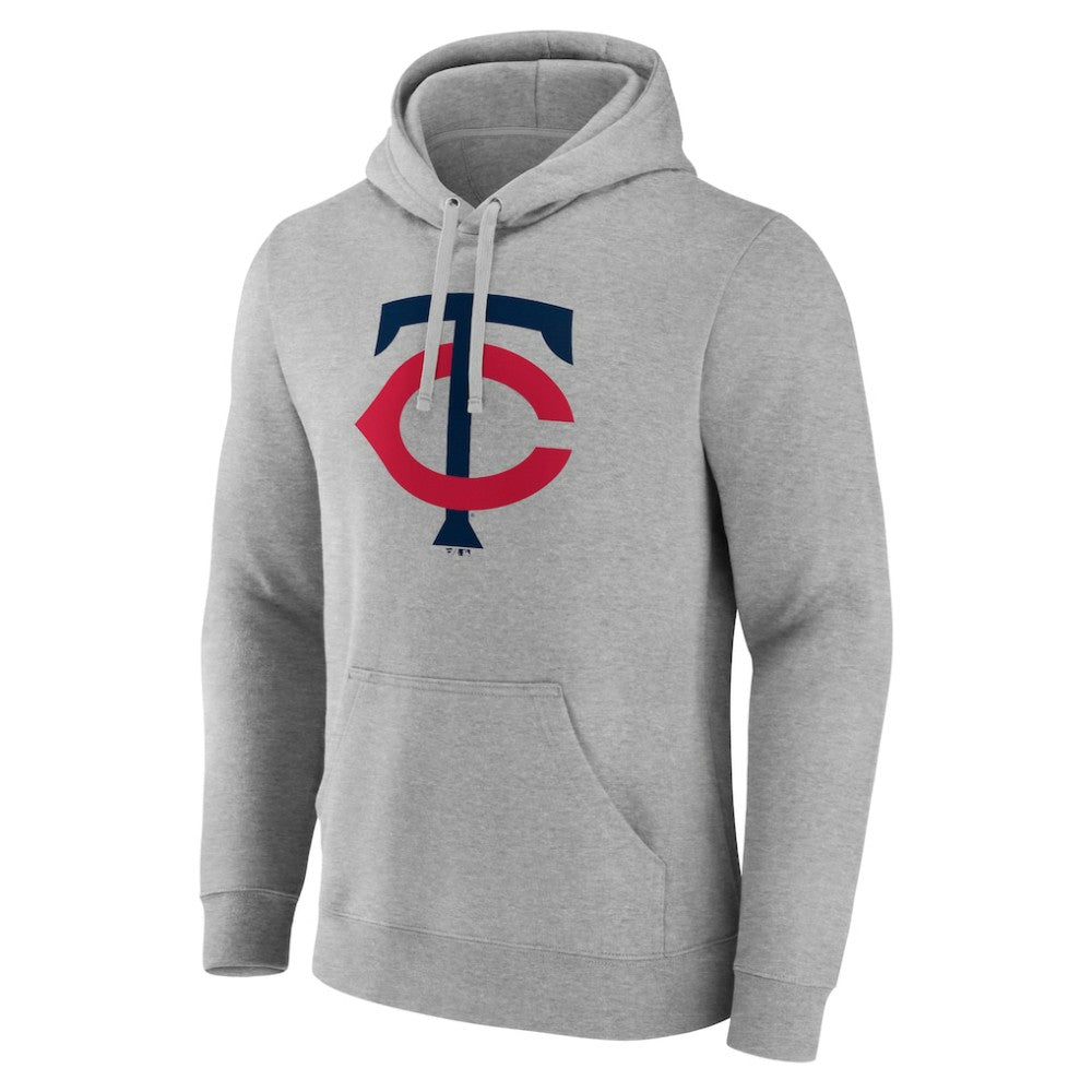 Minnesota Twins Official Logo Fitted Pullover Hoodie - MLB