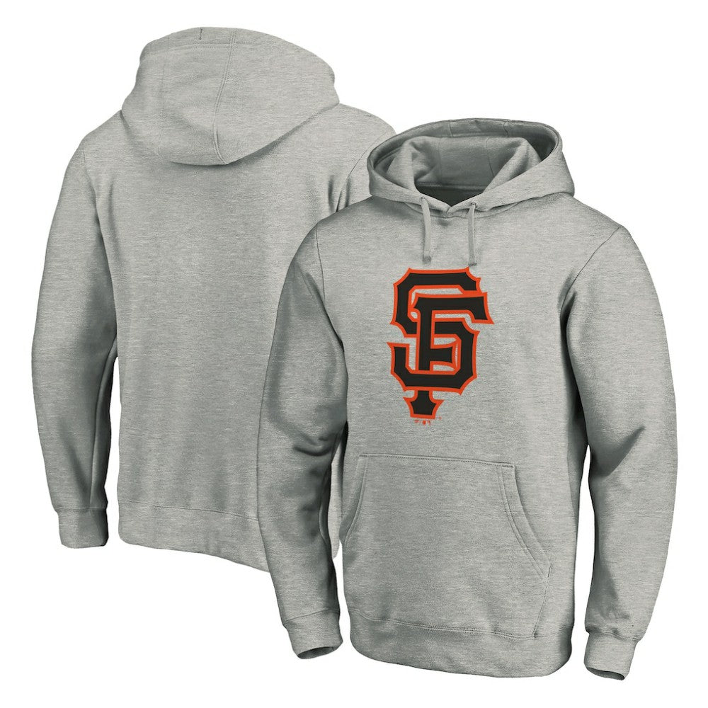 San Francisco Giants Official Logo Fitted Pullover Hoodie - MLB