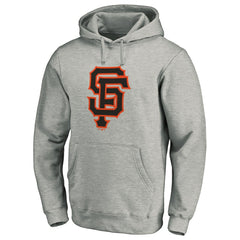 San Francisco Giants Official Logo Fitted Pullover Hoodie - MLB