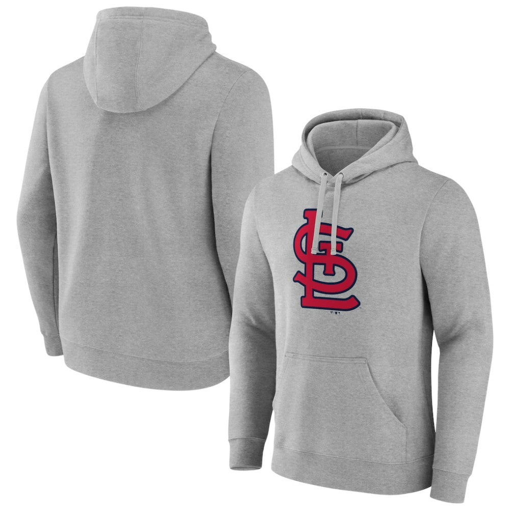 St. Louis Cardinals Official Logo Fitted Pullover Hoodie - MLB