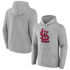 St. Louis Cardinals Official Logo Fitted Pullover Hoodie - MLB