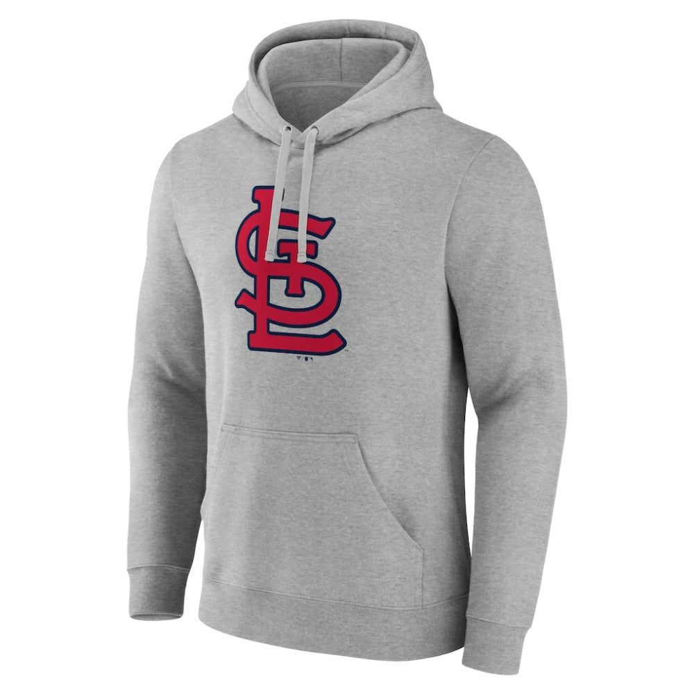 St. Louis Cardinals Official Logo Fitted Pullover Hoodie - MLB