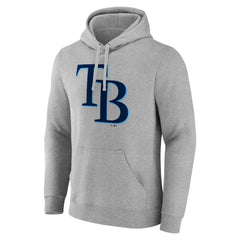Tampa Bay Rays Official Logo Fitted Pullover Hoodie - MLB