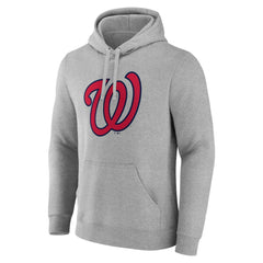 Washington Nationals Official Logo Fitted Pullover Hoodie - MLB