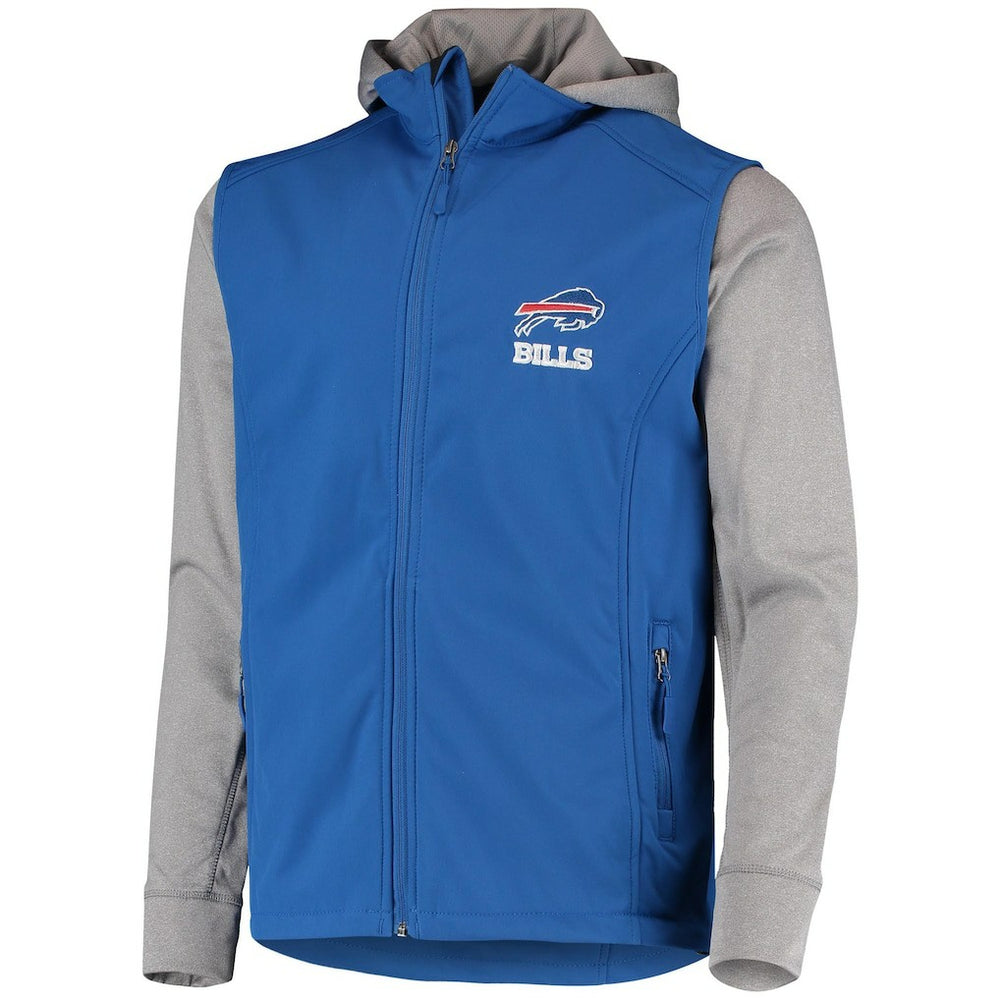 Buffalo Bills Dunbrooke Alpha Full-Zip Jacket Royal/Gray | NFL