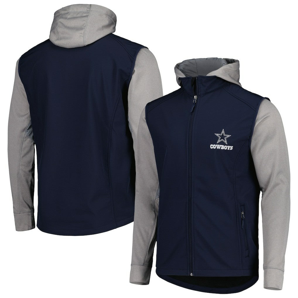 Dallas Cowboys Dunbrooke Alpha Full-Zip Jacket Navy | NFL