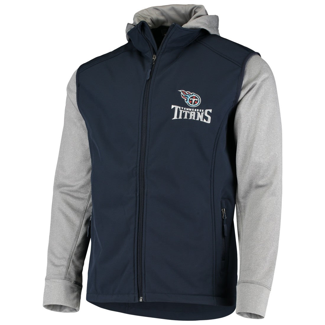 Tennessee Titans Dunbrooke Alpha Full-Zip Jacket Navy/Gray | NFL
