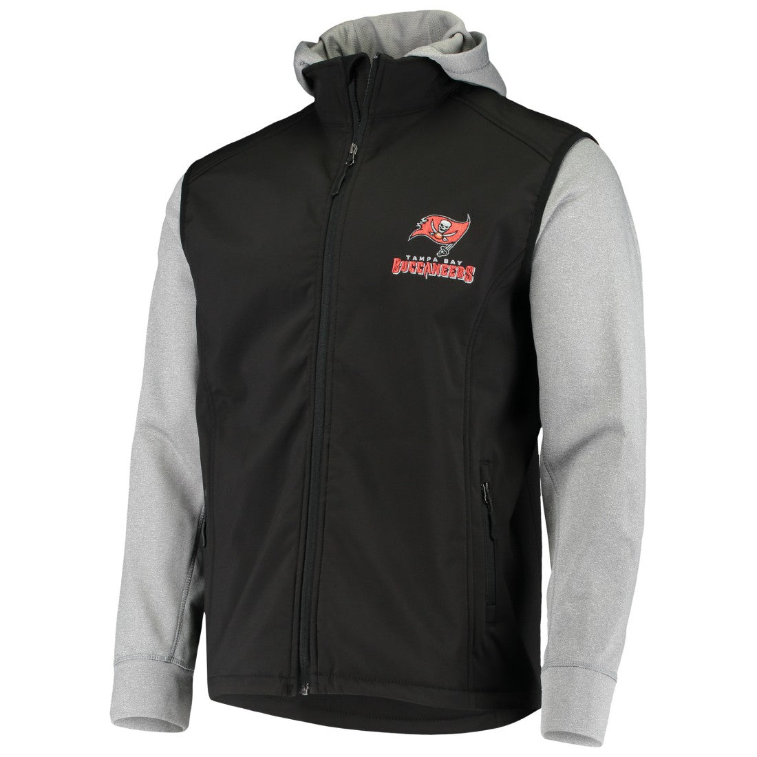 Tampa Bay Buccaneers Dunbrooke Alpha Full-Zip Jacket Black/Gray | NFL