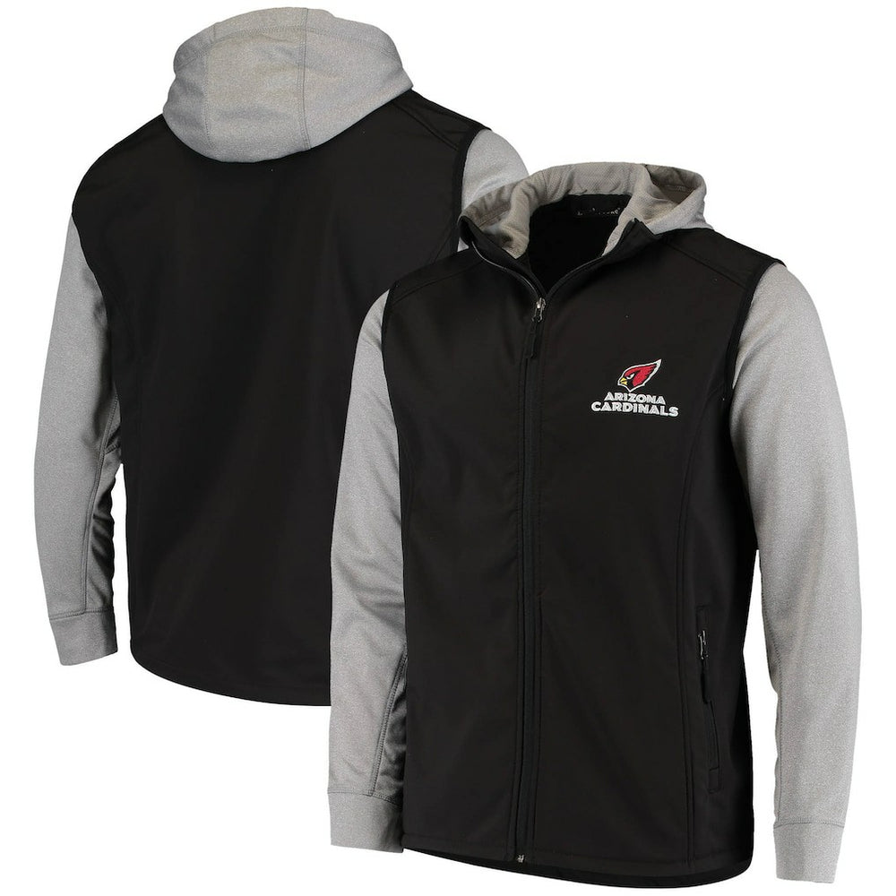 Arizona Cardinals Dunbrooke Alpha Full-Zip Jacket Black/Gray | NFL