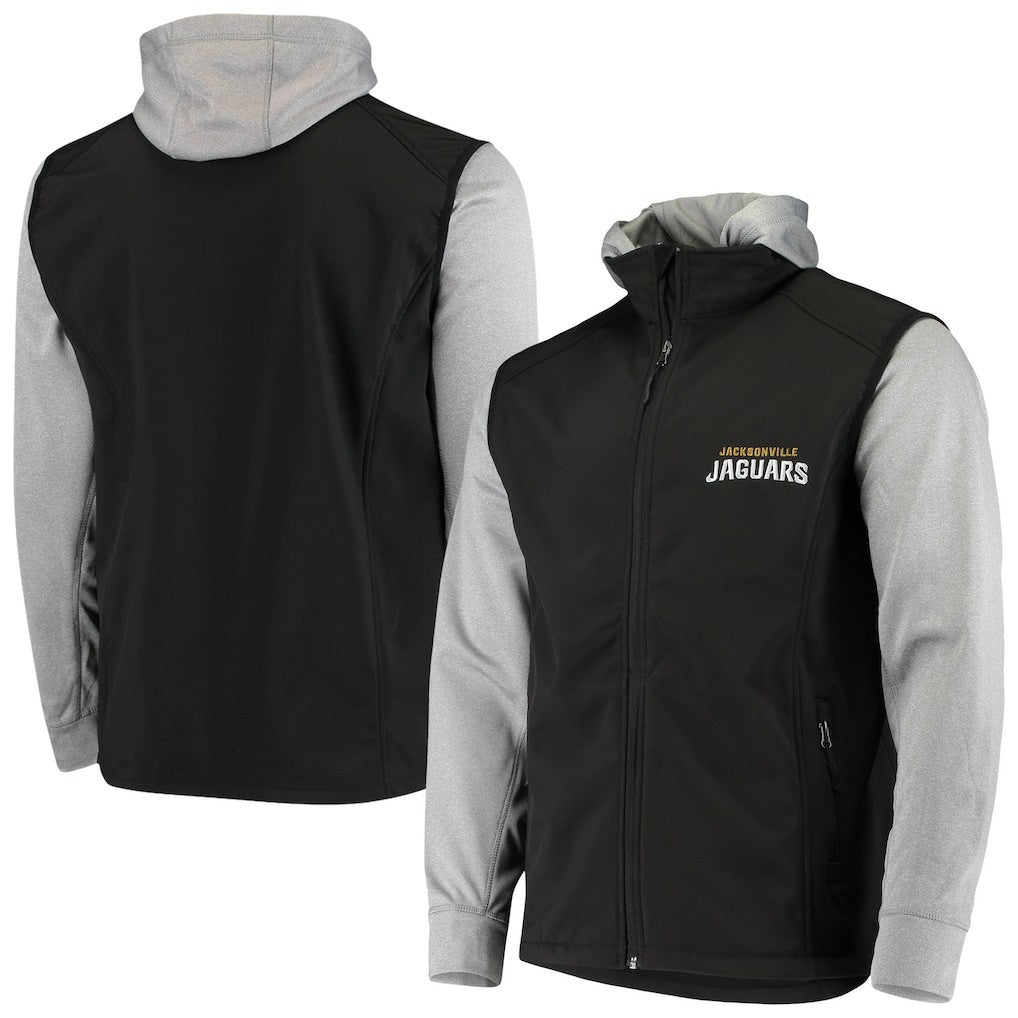 Jacksonville Jaguars Dunbrooke Alpha Full-Zip Jacket Black/Gray | NFL