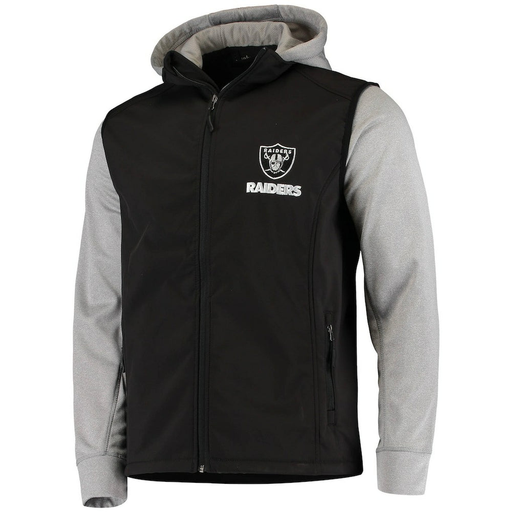 Las Vegas Raiders Dunbrooke Alpha Full-Zip Jacket Black/Gray | NFL