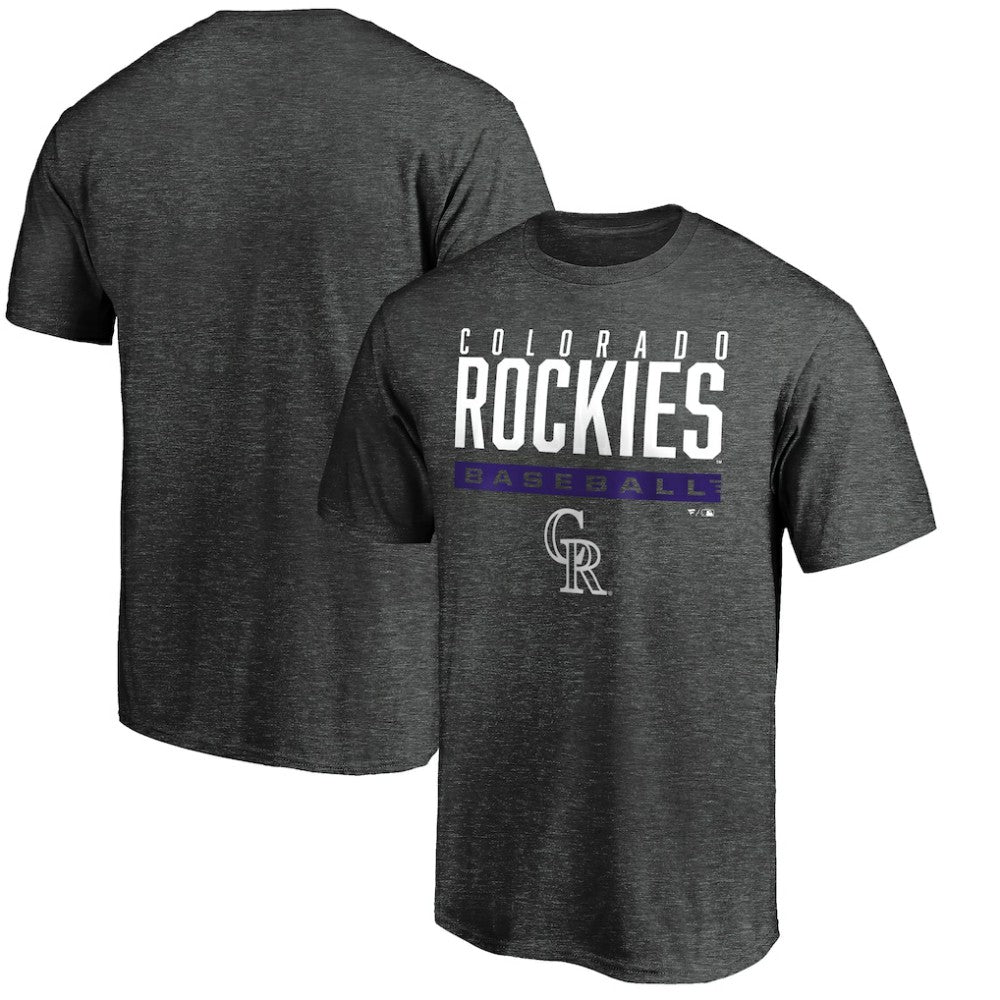 Colorado Rockies Win Stripe Logo T-Shirt - MLB