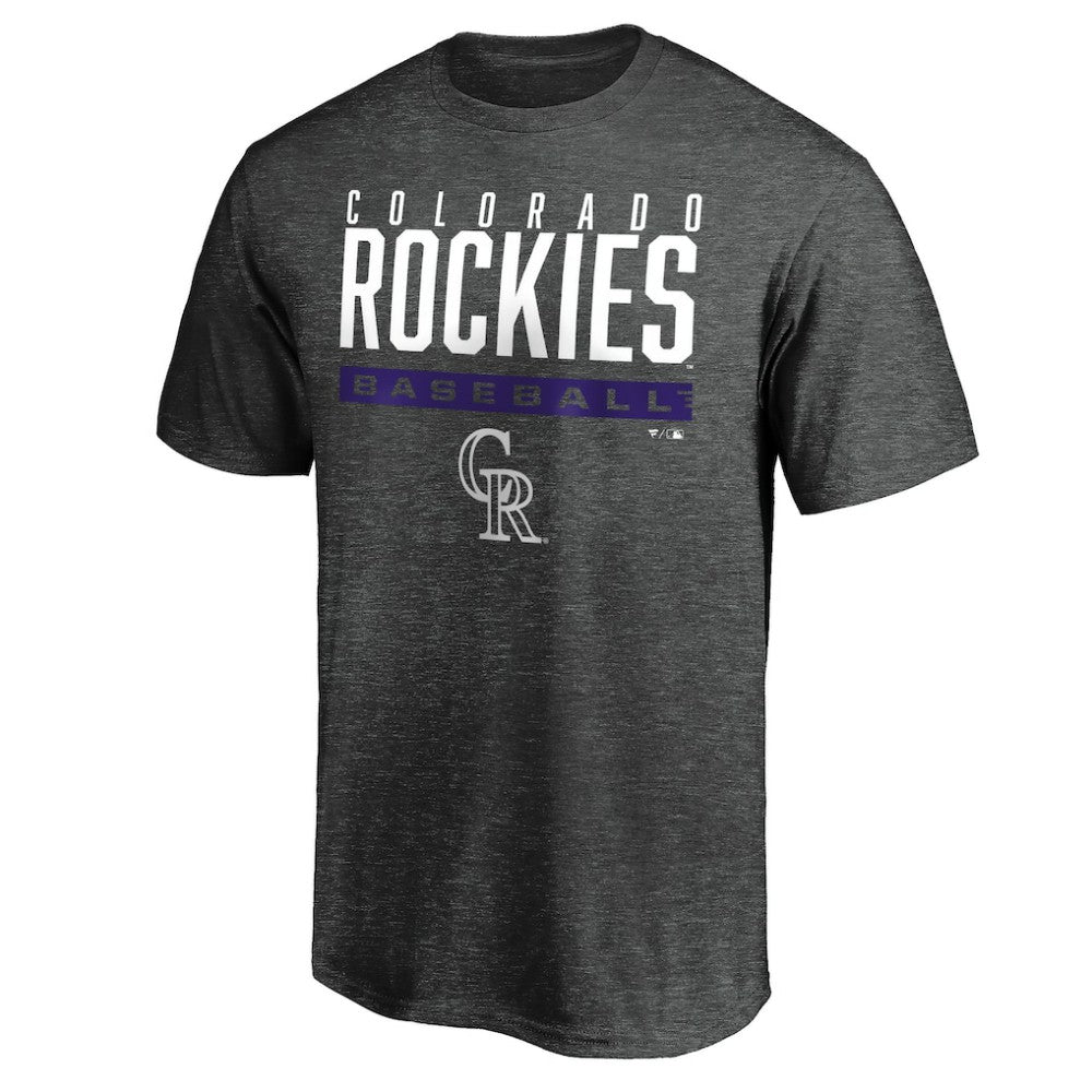 Colorado Rockies Win Stripe Logo T-Shirt - MLB