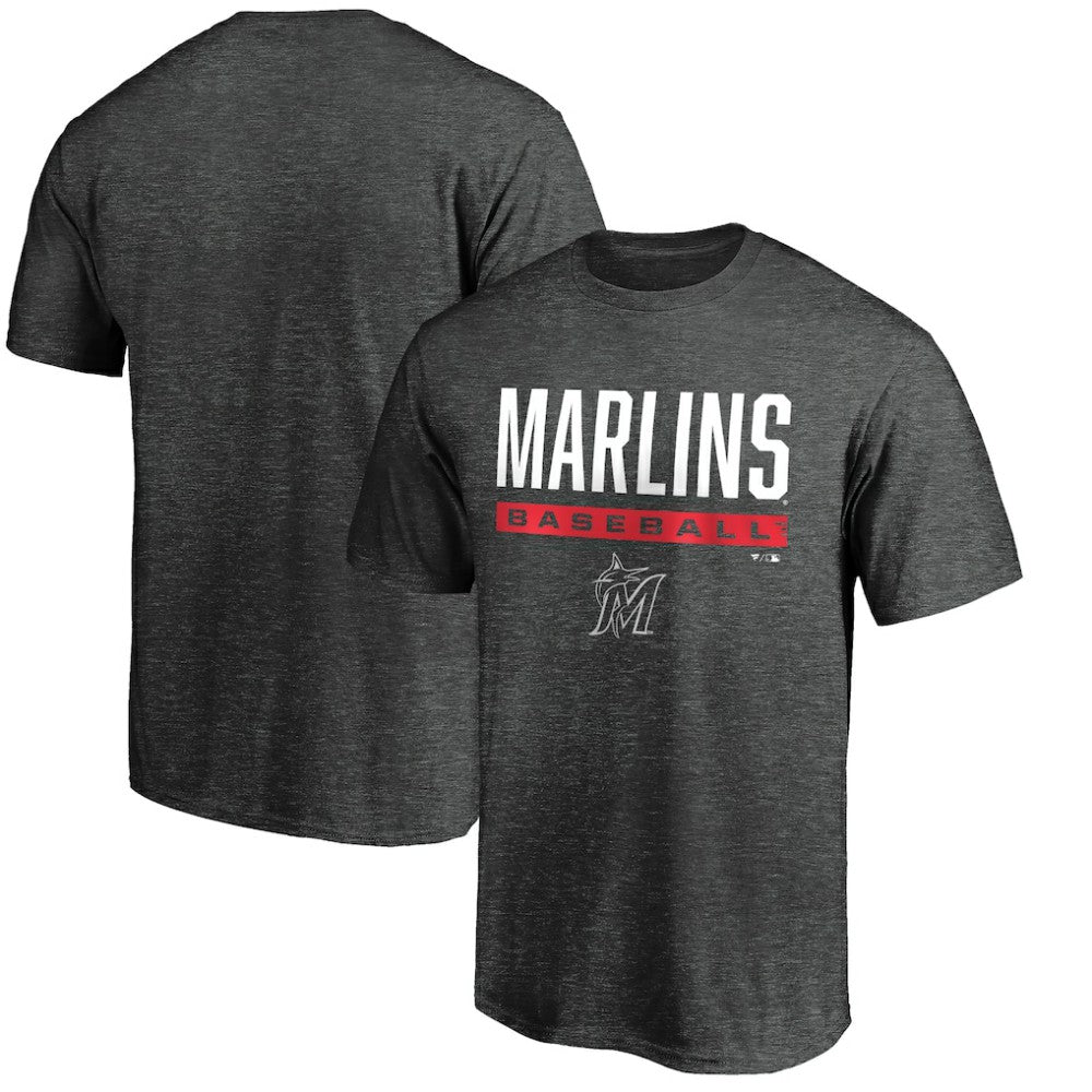 Miami Marlins Win Stripe Logo T-Shirt II - MLB