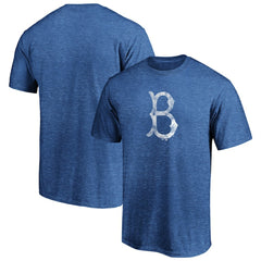 Brooklyn Dodgers Cooperstown Collection True Classics Throwback Logo Tri-Blend T-Shirt - MLB
