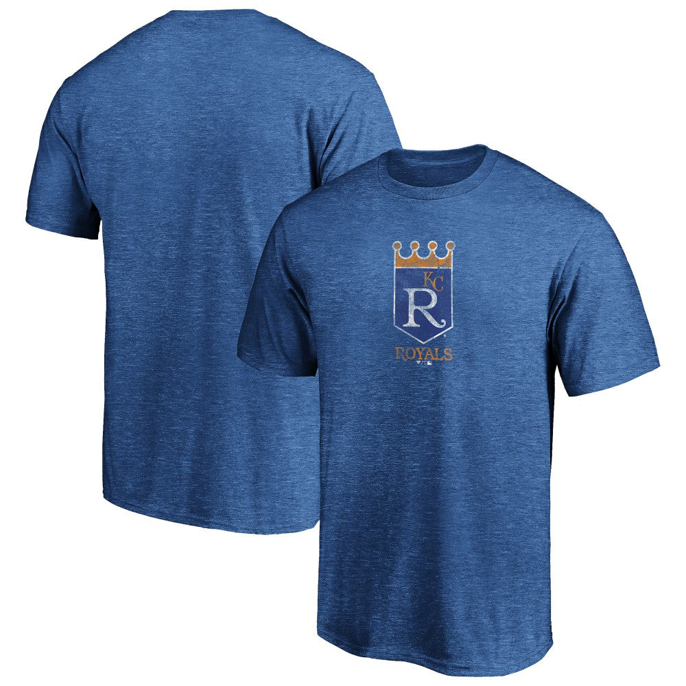 Kansas City Royals Cooperstown Collection True Classics Throwback Logo Tri-Blend T-Shirt - MLB