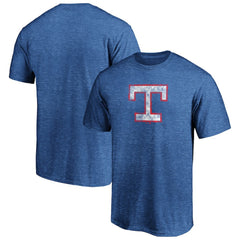Texas Rangers Cooperstown Collection True Classics Throwback Logo Tri-Blend T-Shirt - MLB