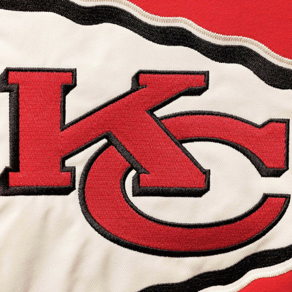 Kansas City Chiefs '47 Lacer V-Neck Pullover Hoodie Red/Gold | 47 brand