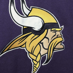Minnesota Vikings '47 Lacer V-Neck Pullover Hoodie Purple/Gold | 47 brand