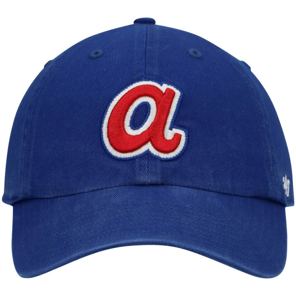 Atlanta Braves '47 1972 Logo Cooperstown Collection Clean Up Adjustable Hat - MLB